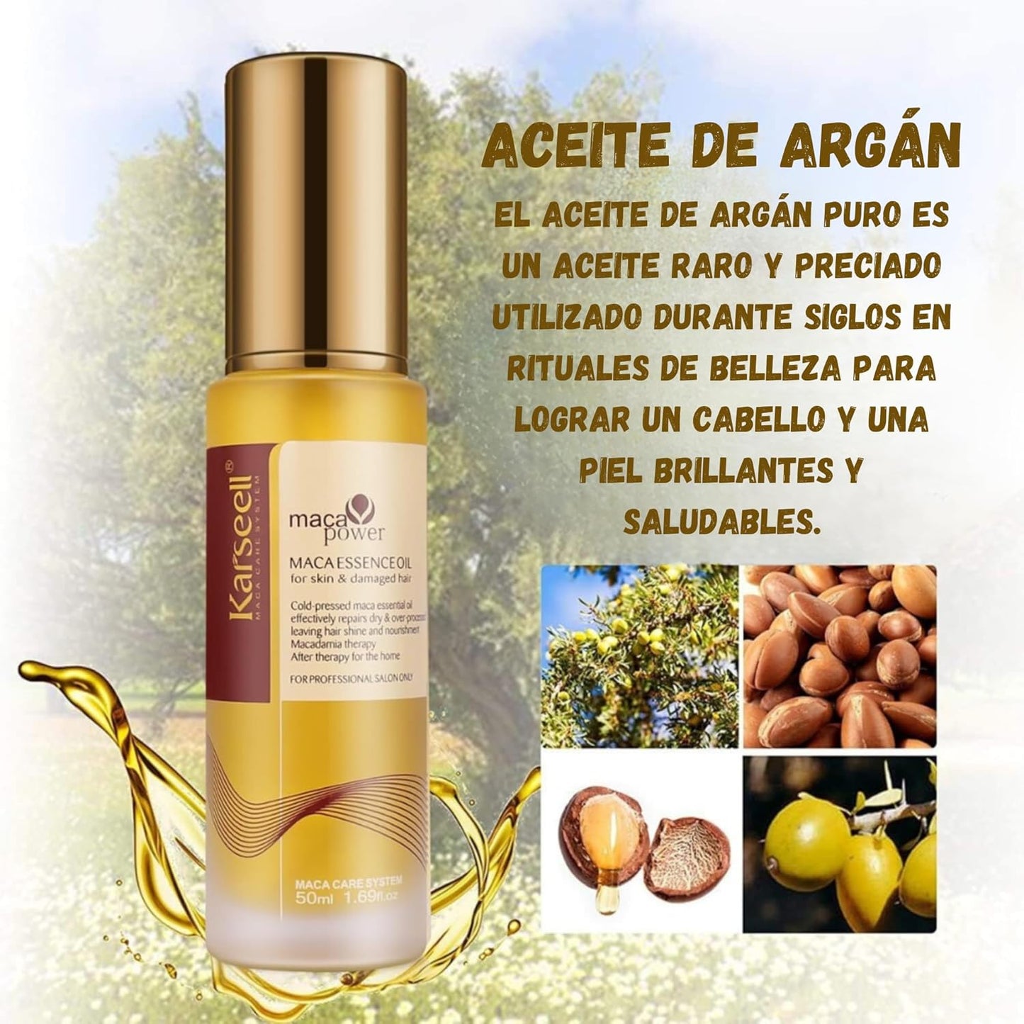 Aceite Argán Marroquí Karseell