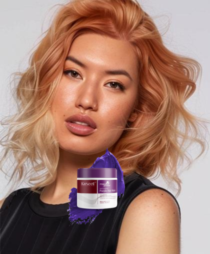 Mascarilla Púrpura Karseell: el secreto para mantener tu rubio perfecto en Uruguay
