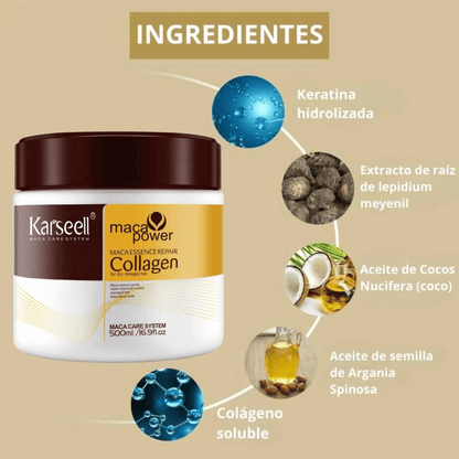 Mascarilla capilar colágeno