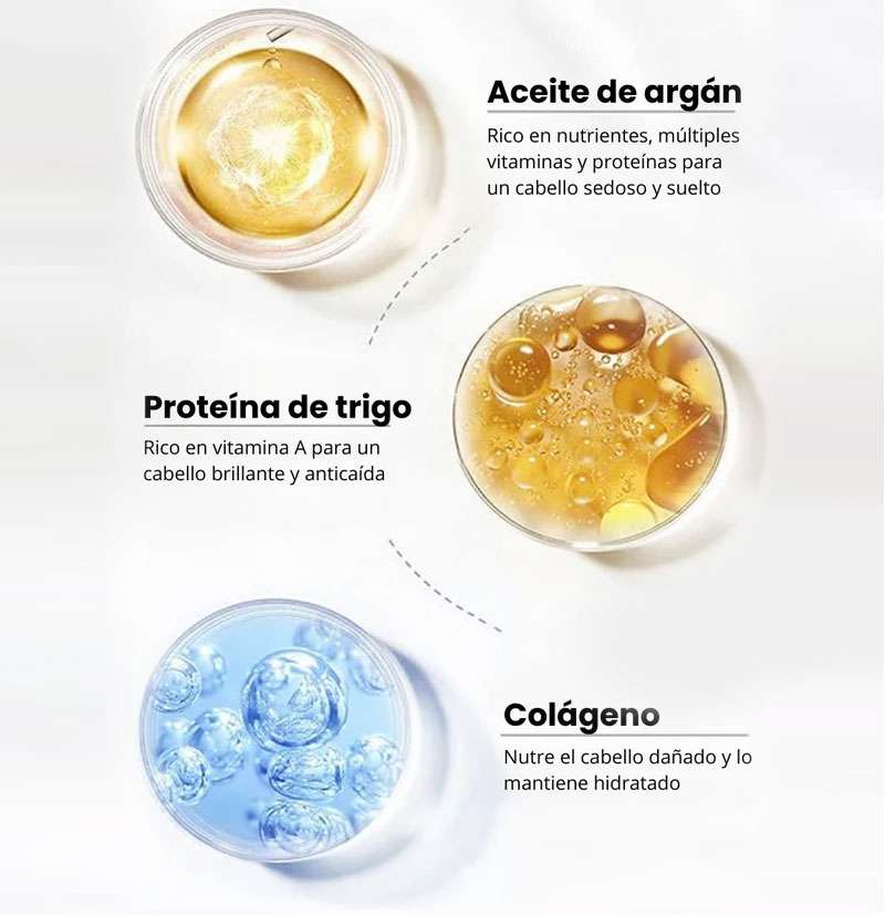 Mascarilla capilar colágeno