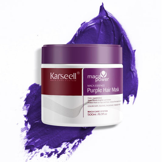 Mascarilla capilar morada Karseell